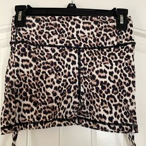 Zyia leopard print shorts